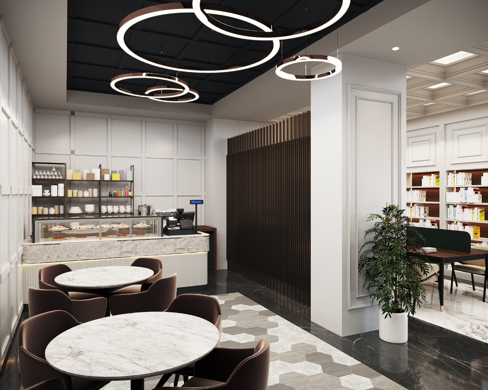 İKİ PINAR KÜTÜPHANESİ